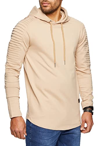Leif Nelson LN6369 Men's Oversized Hoodie Sweatshirt