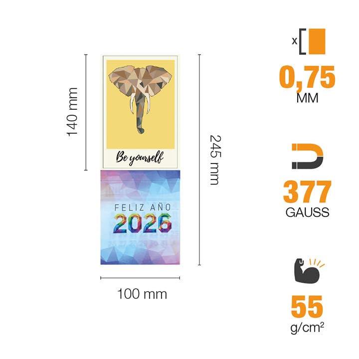 Calendario Magnético 2026 de Faldilla Diseñado para Organizar con Calma 3