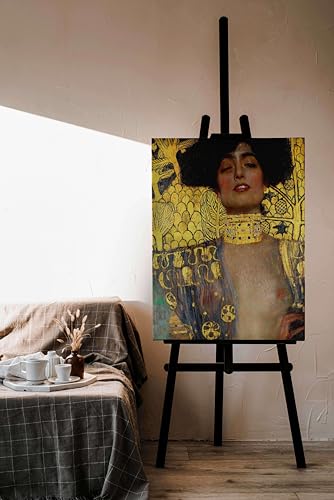 Judith by Gustav Klimt impression sur toile giclée tableau décoration salon moderne M - 3
