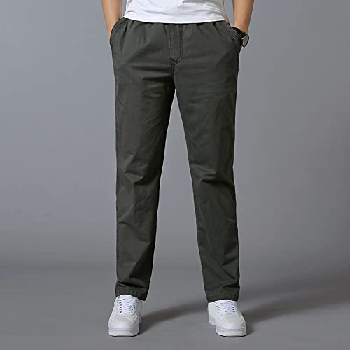 Pantalon cargo pas cher pour homme robuste avec de grandes poches latérales de rangement - 2