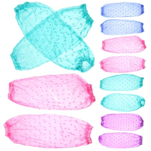 Mangas de protección SHINEOFI largas de PVC para evitar manchas de agua y aceite