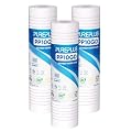 PUREPLUS 5 Micron 10" x 2.5" Whole House Grooved Sediment Home Water Filter, Replacement Cartridge for 10 inch RO Pre-Filter & RV Housing, AO-WH-PREV-R2, AP110, WHKF-G05,AB-SGR5M, GXWH20S,CFS10, 3Pack