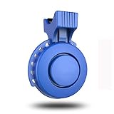 【Recargable】: la bocina es elegante y compacta. La batería de litio de 280mAh incorporada USB Bicycle Ringing, 1.2 horas solo para cargar completamente. Aproximadamente 2500 veces el uso normal después de la carga completa (aproximadamente 30 días) .Fácil y rápido de cargar.
