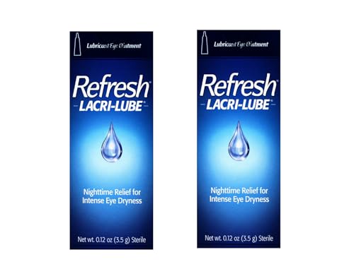 Refresh LACRI-LUBE Lubricant Eye Ointment 3.50 g (Pack of 2)