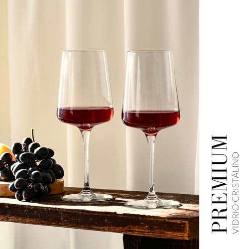 Krosnoredwineglassessetof61691ozinfinitycollectionclassicelegantshapepremiumglassleadfreedishwashersafemadeineurope  Urban Country Home Decor Krosno red wine glasses set of 6 1691 oz infinity collection classic elegant shape premium glass lead free dishwasher safe made in europe  urban country home decor