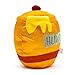 Buckle-Down Disney Dog Toy, Winnie The Pooh Hunny Pot Yellow Pet Toy, Ballistic Nylon Plush