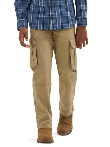 Pantalon garçon style cargo Wrangler vêtement enfant en coton durable