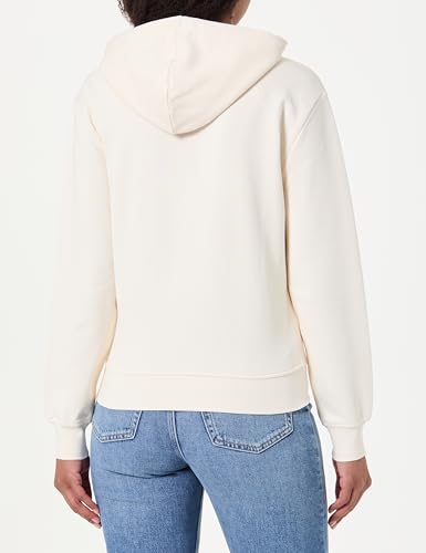 Calvin Klein Women's Ls Archive Terry Po Hood Lv047C224G Sweatshirts, White, XL – Ansicht 3