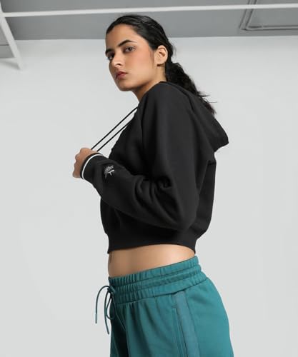 Hoodie PUMA Classics femme noir - Sweat à capuche décontracté