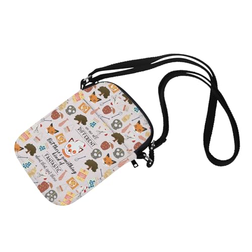 Fox Movie Inspired Gift Fox Quote Crossbody Bag for Movie Lover