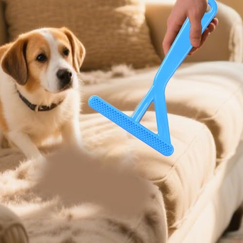 Hundehaar Entferner | Manueller Stoffenthaarer,Multifunktions-Fusselbürste, Doppelseitiger Haarentferner Für Tierbetten, Kleidung, Teppich & Flokati