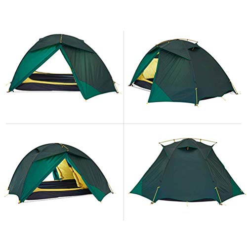 Tente camping 2 personnes portable multifonctionnelle avec double toit modulable - 4