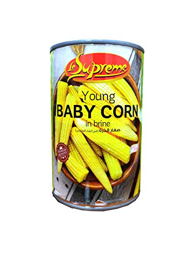 Le Supreme Young Baby Corn in Brine - 425g