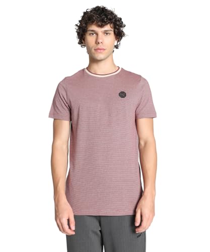 Image of Puma Men Cotton Solid Classic Fit T-Shirt
