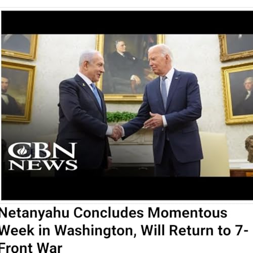 Netanyahu Concludes Momentous Week in Washington, Will Return to 7-Front War