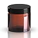 10 x vetro vaso di vetro ambra 60 ml con tappo a vite bachelite/unguento pentola/crema pentola Nero 51 mm/R3
