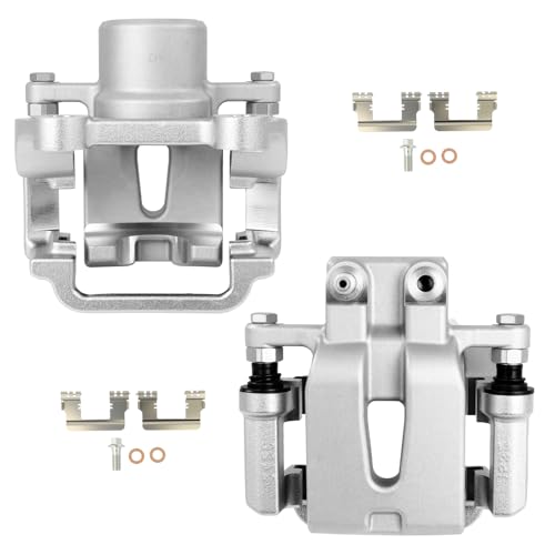 Image of SCITOO 18B4992 18B4993 Rear Left & Right Disc Brake Calipers w /Bracket Fit for Chrysler for 300 2005-2021,for Dodge for Charger 2006-2021,for Dodge for Magnum 2005-2008, Single Piston