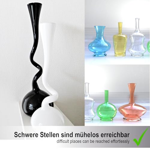 com-four® 1500 koralików czyszczacych ze stali nierdzewnej z pudelkiem - kulki czyszczace do butelek, karafek do wina, dzbanków prózniowych i kubków termicznych