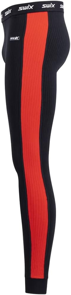 Swix Mens Winter Sports Cross Country Skiing Training Tight Fit Triac Race X Body W Thermal Baselayer Pants