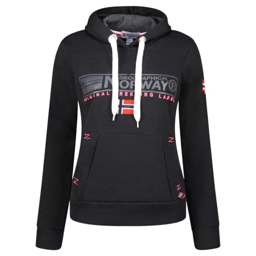 Geographical Norway Warm Zip Hoodie for Women