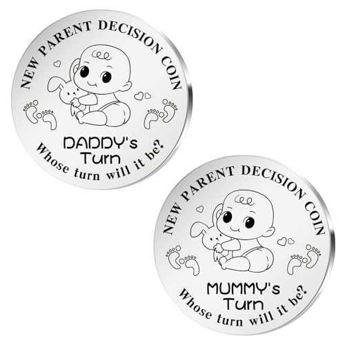 Gifts for New Parents Decision Coin Pocket Hug Funny Pregnancy