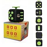 Cubo Antiestrés, Fidget Cube para Adultos y Niños con 6 Módulos Desestresantes. Juguetes, Dado desestresante para Controlar la Ansiedad. Relajante muy Útil y Práctico para Llevar al Trabajo.