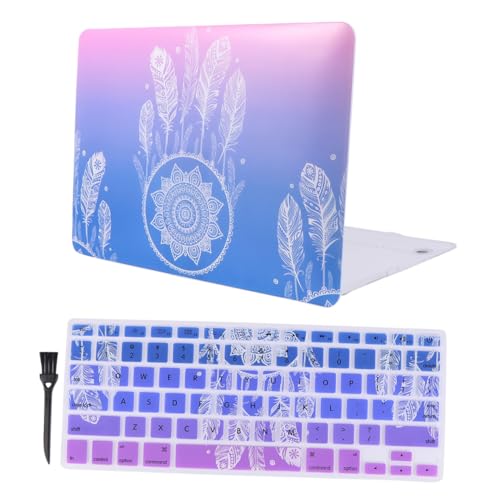 Coque MacBook Air antichoc et couvre-clavier amovible design dégradé