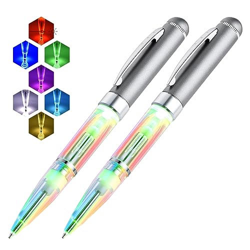 7 Colors in 1 Pen with Light for Writing...