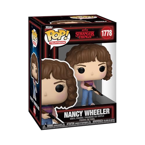 Funko POP! TV: Stranger Things Season 5- Nancy Wheeler - Figura in Vinile da Collezione - Idea Regalo - Merchandising Ufficiale - Giocattoli per Bambini e Adulti - Fantasy Fans