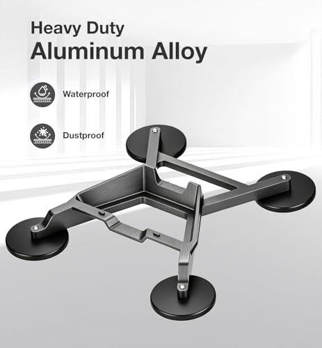 OANDYS Starlink Mini Mount, 220lbs Heavy Duty Magnetic Car Roof Mount with 8° Aerodynamic Tilt, Die-Cast Aluminum Starlink Mini Vehicle Bracket, Scratch-Free Portable Stand for RV, Truck, SUV & Boat - image 4