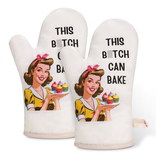 Comparison: Best Oven For Bakers 8 Miracu Funny Oven Mitts Set, Baker Gifts, Cute Retro Baking Gifts for Women, Kitchen Cooking Baking Stuff, Thanksgiving Christmas Birthday Culinary Idea for Sourdough, Bread Baker, Bakery Chef Friend