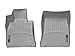 WeatherTech Custom Fit FloorLiners for G80, Genesis, G90-1st Row (467001), Grey
