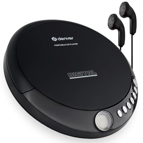 Denver DM-24 Discman, Schwarz