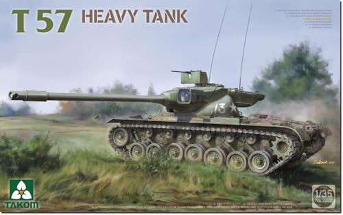 Char T57 Heavy Tank Takom 2203 maquette militaire 1:35 pour les passionnés de blindés