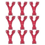 Yardwe 12PCS Food Tongs, Trongs Prep Eating Guards for Snacking, Finger Food Utensil Cover Protector for Home Kitchen Restaurant