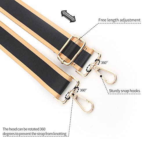 Replacement Purse Strap,Wide Adjustable Crossbody Straps for Handbags3