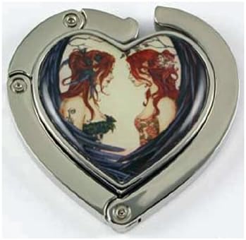 Amy Brown Sisters Purse Hook Heart Shaped Single (1) Boxed