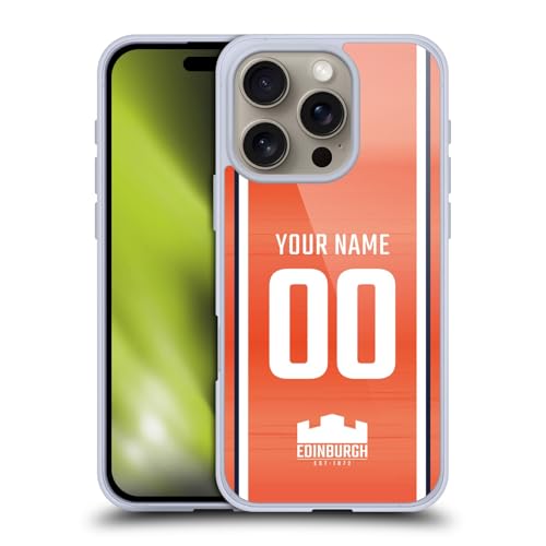 Coque Edinburgh Rugby iPhone 16 Pro, étui personnalisable Away Kit 2024/25 Head Case