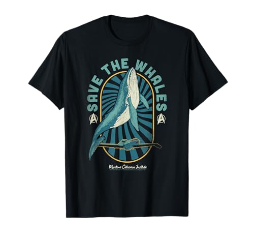 Star Trek IV: The Voyage Home Save The Whales Collection T-Shirt