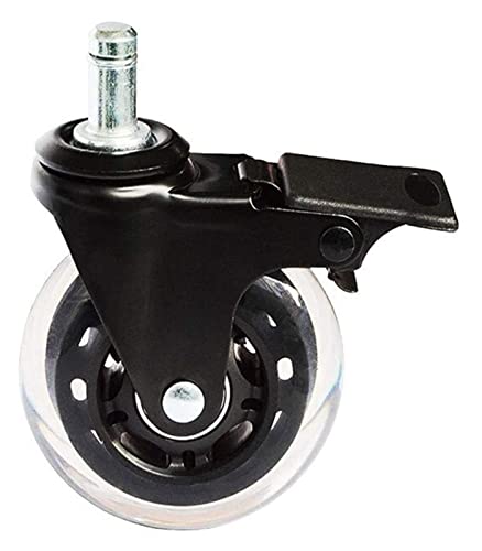 Roulette pivotante avec verrou double roulement roue universelle meuble
