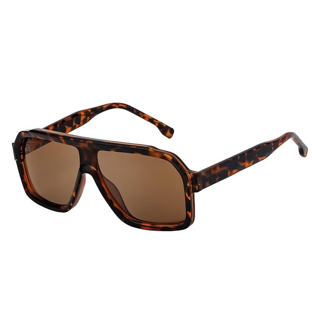 Gafas de Sol de Gran tamaño para Hombres y Mujeres, Gafas de Lujo a la con Montura Grande, Gafas de Sol Vintage a la para Conducir al Aire Libre UV400