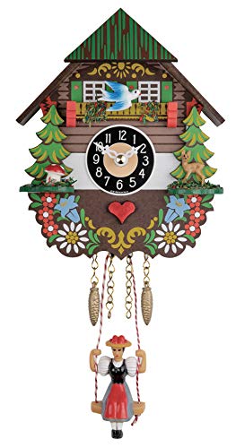 Reloj de la Selva Negra miniatura Engstler decore espacios pequenos con arte 2