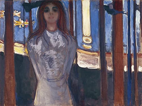 Tableaux Graffiti Art Mural d'Edvard Munch | Impression Poster 60x90cm
