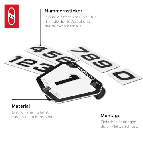 Nummerntafel draisienne pour des courses de vélo au parc - 4