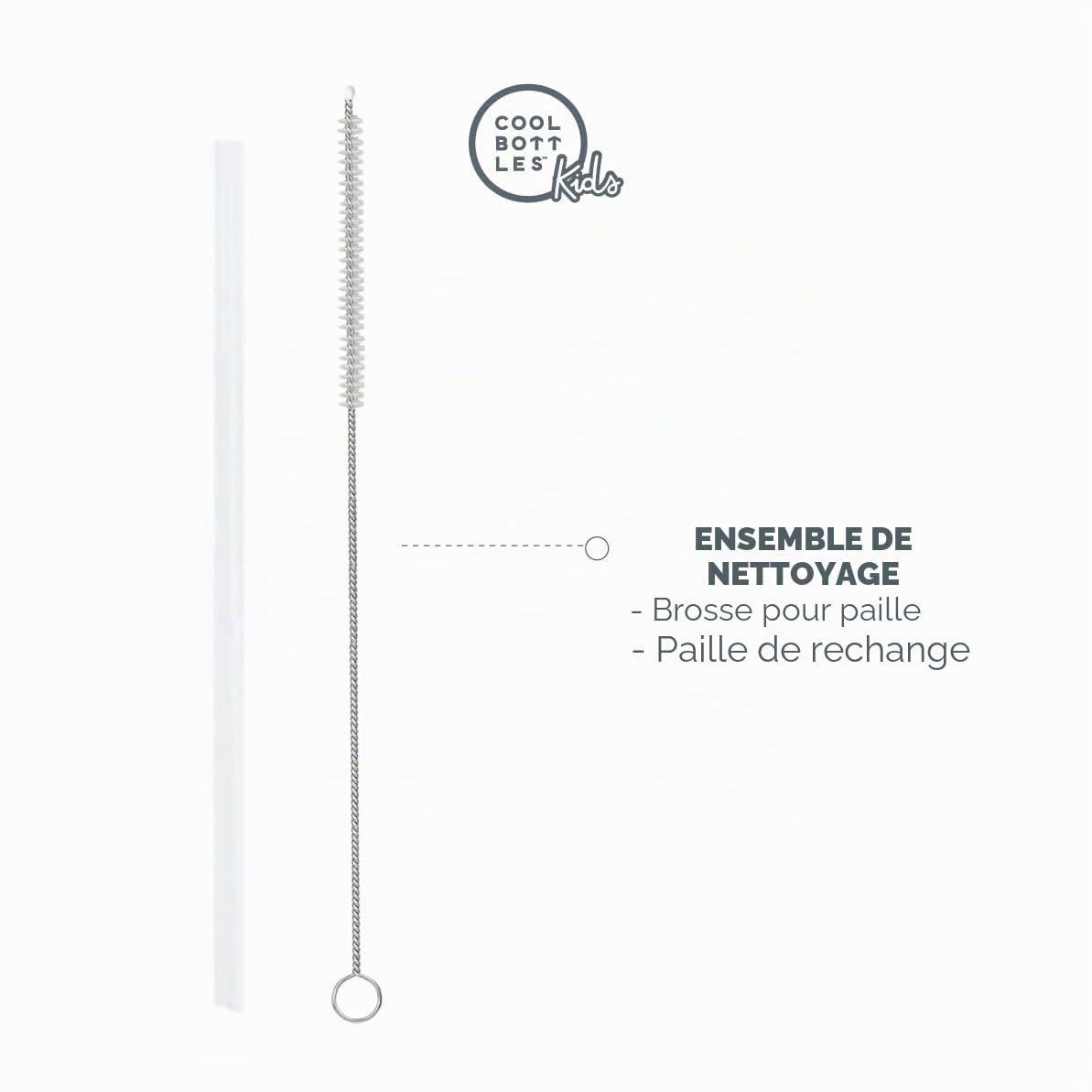 Bouteille Thermique Enfant - 260 ml - Fruit Salad - Bouteille d'Eau en Acier Inoxydable - Boissons Froides 36 Heures et Chaudes 18 Heures - Finition Peinture Gaufrée - Sans BPA - Cool Bottles