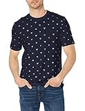 T-Shirt aus Baumwolle mit schmaler Passform und Kunstwerk für die neue Saison