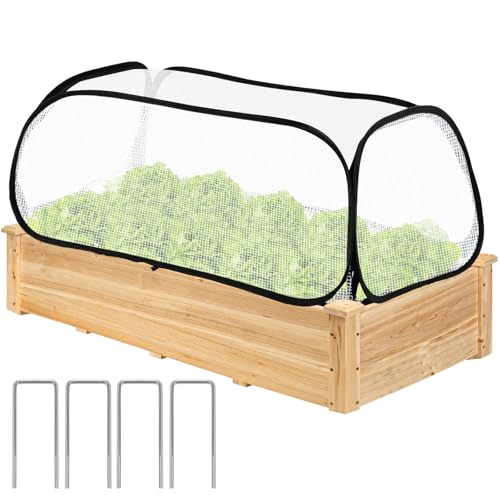ANGAR Garden Covers for Raised Beds, Garden Row Plants Cover Accelerator, Freeze Protection Greenhouse Cover for Raised Garden Beds Protecting Seedlings Fruits Vegetable Rows