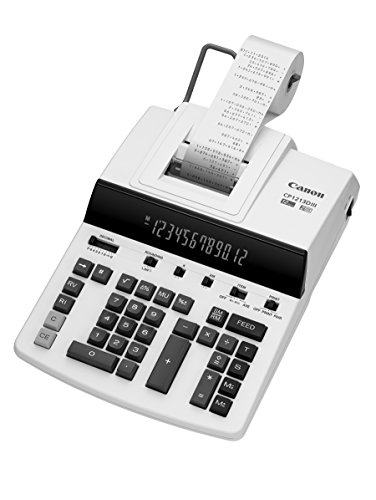 Canon Office Products Cp1213Diii Desktop Printing Calculator, White, 6" X 11" X 17" #TOP3