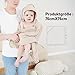 Susurration Baby Handtuch Kapuze für Badezimmer,4-Lagiges Kapuzenhandtuch Baby 2er-Pack, Musselin Baumwolle Baby Handtuch Kapuze, Weiche und Saugfähige Babyhandtuch mit Kapuze (Baumknospe)