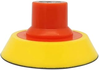 2-6inch Rotary Backing Pad Hook & Loop Sanding Pad with M10/M14 Thread Backer Plate for Rotary Polisher and Sander,3inch